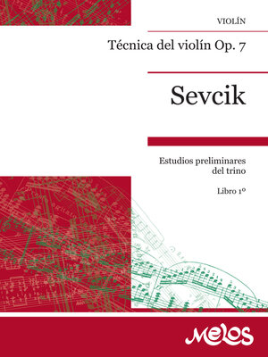 cover image of Sevcik Técnica del violín Op. 7
